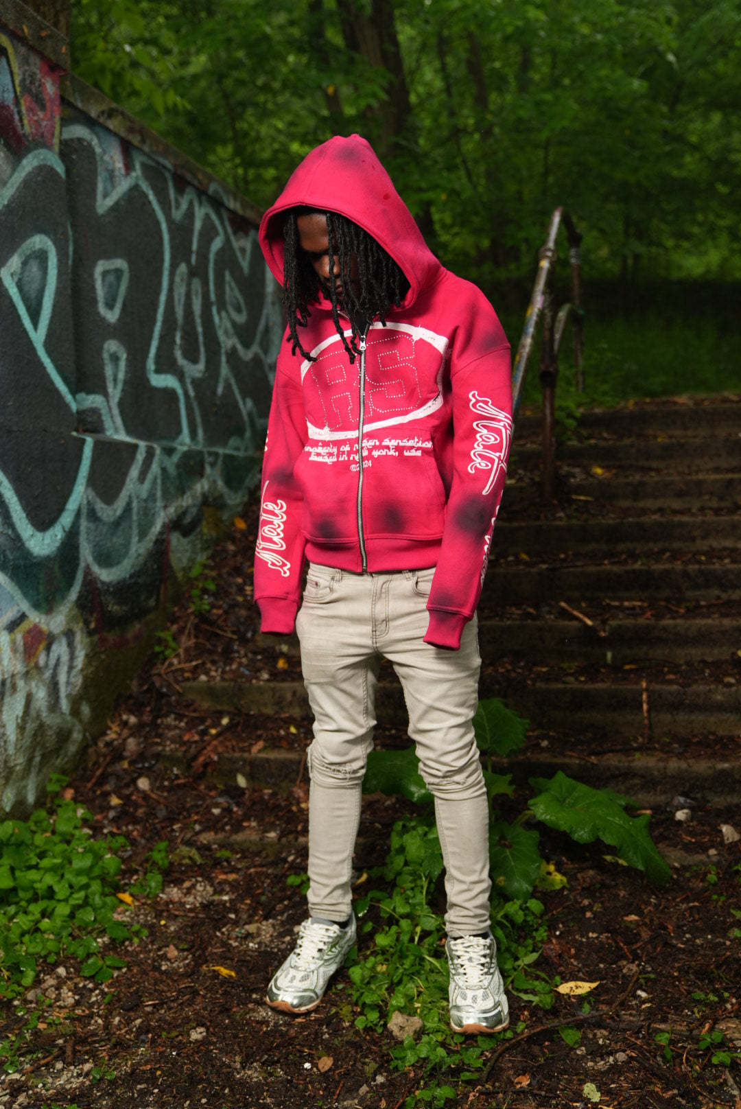 “Sensational State” Pink Zip-Up